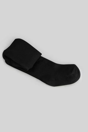 Bistyle Tekli Düz Külotlu Çorap 50104 Siyah
