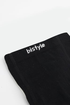 Bistyle Tekli Düz Külotlu Çorap 50104 Siyah