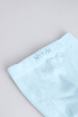 Bistyle Tekli Düz Külotlu Çorap 50104 Mavi