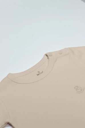 Bistyle Natural Basic Style Uzun Kol Body 17104 Bej