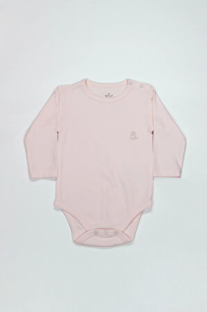 Bistyle Natural Basic Style Uzun Kol Body 17104 Pembe