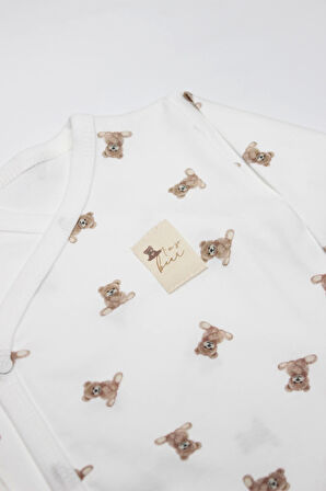 Bistyle I Am So Bear 3'lü Takım 13103 Bej-ekru