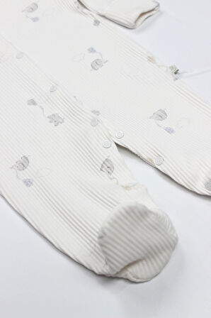 Bistyle Flying Elephant Tulum 15112 Ekru Gri