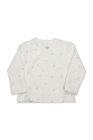 Bistyle Bloom White 3’Lü Zıbın Takım 13112 Ekru Gül Kurusu