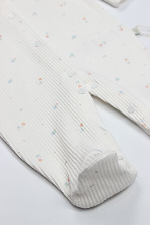 Bistyle Bloom White Tulum 15113 Ekru Gül Kurusu