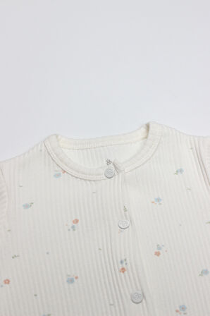 Bistyle Bloom White Tulum 15113 Ekru Gül Kurusu