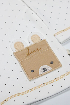 Bistyle I Am So Bear 2'li Takım 14103 Bej-ekru