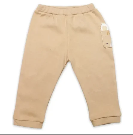 Bistyle Pantolon Patiksiz New So Bear Bej - Ekru 12/18 ay