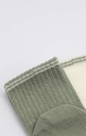 Bistyle Çemberli Basic Penye Kaymaz Soket Çorap 2li 10146 Nil