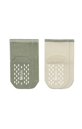 Bistyle Çemberli Basic Penye Kaymaz Soket Çorap 2li 10146 Nil