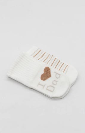 Bistyle Mom Dad Penye Kaymaz Soket Çorap 2Li 10147 Çember Dad