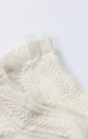 Bistyle Fiyonklu Penye Soket Çorap 2li 10150 Naturel