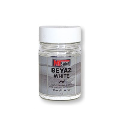 SU BAZLI TOZ  GIDA BOYASI MY BAKE 75 GR BEYAZ 