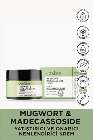 Mugwort & Madecassoside Yatıştırıcı ve Onarıcı Nemlendirici Krem|Mugwort&Madecassoside Cream 50ml