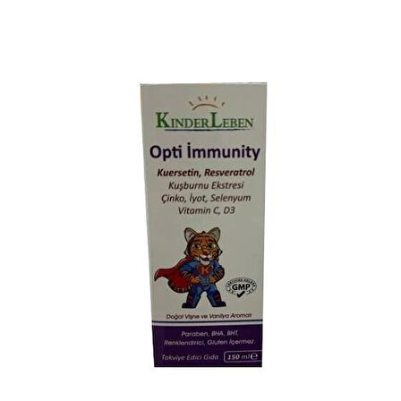Kinderleben Opti İmmunyt Sirop 150 ml