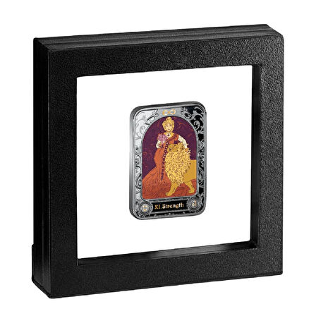 AgaKulche Strength Tarot 2021 28.28 Gram Gümüş Sikke Coin (999.0)