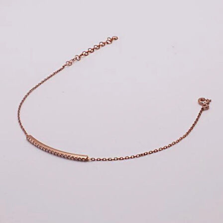 AgaKulche Gümüş Yarım Su Yolu Hayalet Bileklik