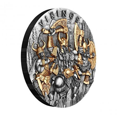 AgaKulche Vikings Gümüş Sikke Coin