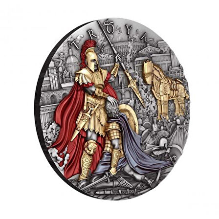 AgaKulche Troya Gümüş Sikke Coin