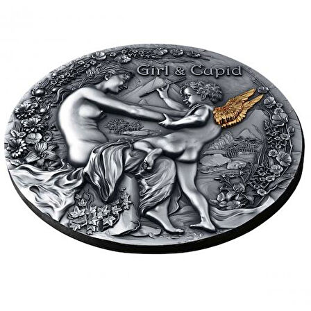 AgaKulche Aşk Tanrıçası Gümüş Sikke Coin