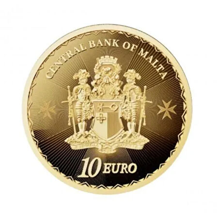 AgaKulche Maltese Cross 2024 Altın Sikke Coin