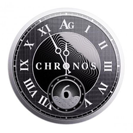 AgaKulche Chronos Zaman 2024 Gümüş Sikke Coin
