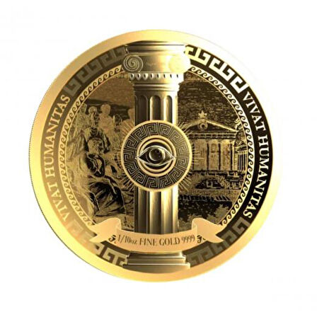 AgaKulche Vivat Humanitas 2023 Altın Sikke Coin