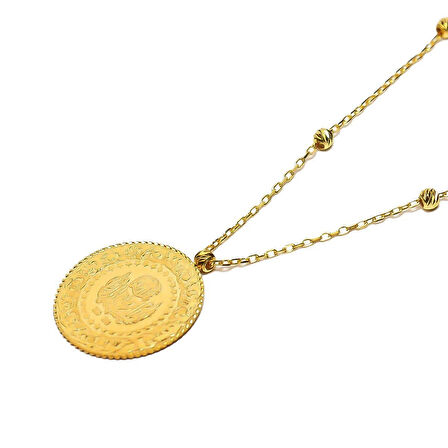 AgaKulche Çeyrek 22 Ayar Altın Kolye