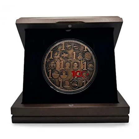 AgaKulche Türkiye Yüzyılı Bronz Sikke Coin 