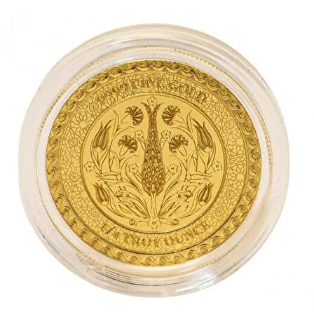 AgaKulche 1/2 Ons 24 Ayar Mevlana 2024 Altın Sikke Coin