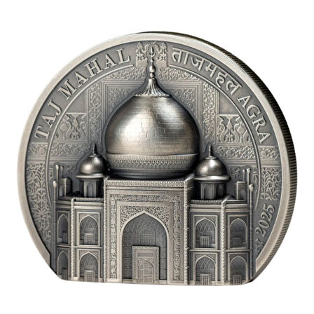 AgaKulche Tac Mahal Gümüş Sikke Coin