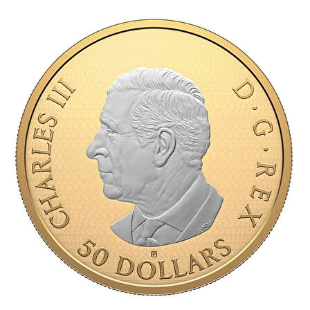 AgaKulche Maple Leaves in Motion 2025 Altın Kaplama Gümüş Sikke Coin