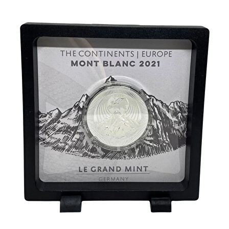 AgaKulche Mont Blanc Dark 2021 Gümüş Sikke Coin