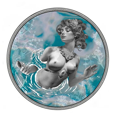 AgaKulche Afrodit'in Doğuşu Gümüş Sikke Coin