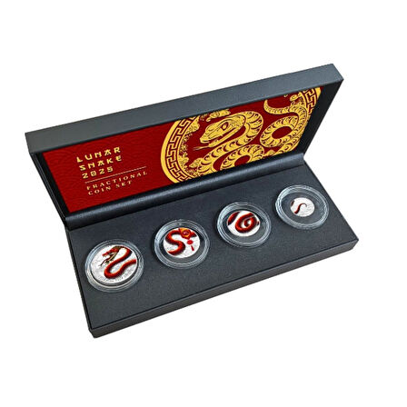 AgaKulche Çin Yılı Gümüş Sikke Coin Seti