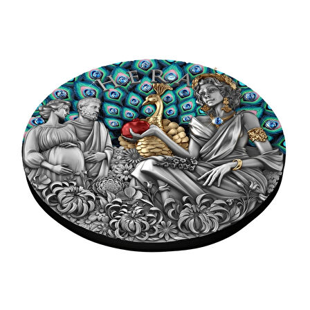 AgaKulche Hera Altın Kaplama Gümüş Sikke Coin