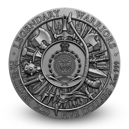 AgaKulche Achilles Altın Kaplama Gümüş Sikke Coin