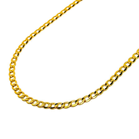 AgaKulche Gurmet 5,45 mm Altın Zincir