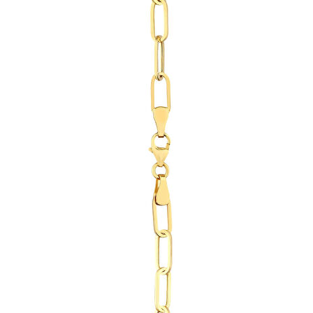 AgaKulche Ataç 4 mm Altın Zincir
