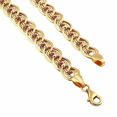AgaKulche Nonna 7,7 mm Altın Zincir