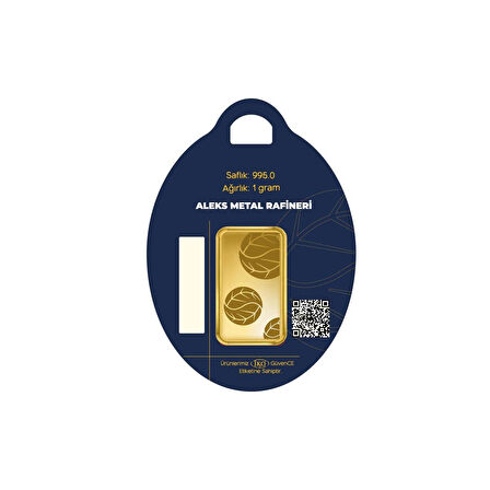 AgaKulche 1 gr 995 24 Ayar AMR Külçe Altın