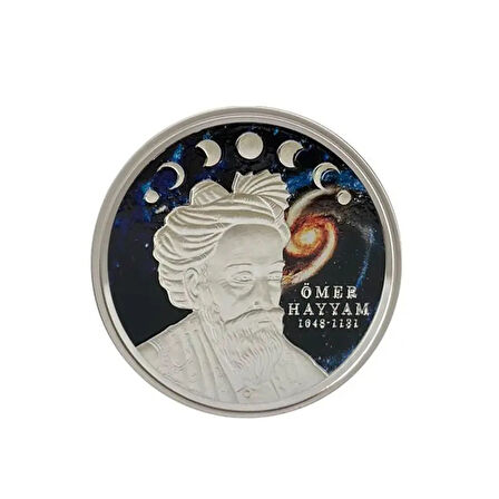 AgaKulche Ömer Hayyam Gümüş Sikke Coin