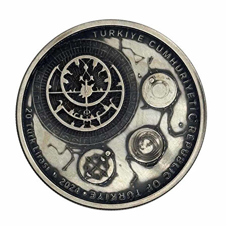 AgaKulche Ali Kuşçu Okside Gümüş Sikke Coin