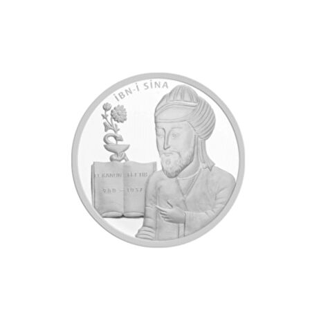 AgaKulche İbni Sina Gümüş Sikke Coin