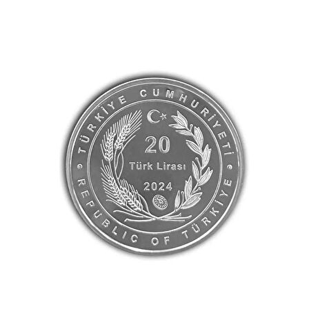 AgaKulche Süleyman Demirel Gümüş Sikke Coin