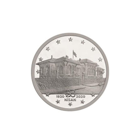 AgaKulche TBMM'nin Açılışının 100. Yılı Gümüş Sikke Coin