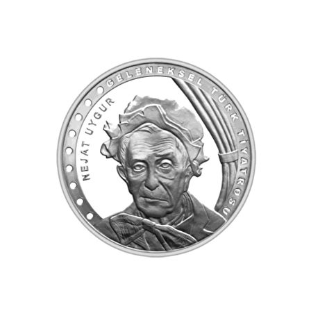 AgaKulche Nejat Uygur Gümüş Sikke Coin