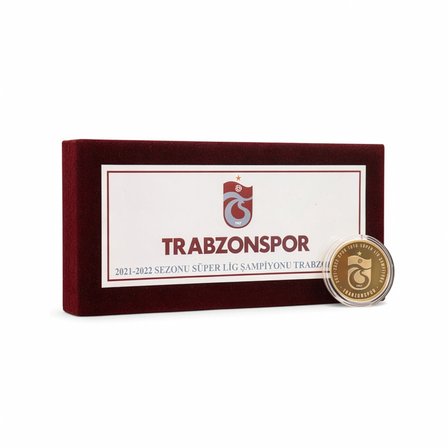 AgaKulche Trabzonspor 7. Şampiyonluk Gümüş Sikke Coin Para Set