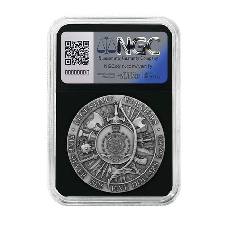AgaKulche Kızılderili Oturan Boğa Gümüş Sikke Coin