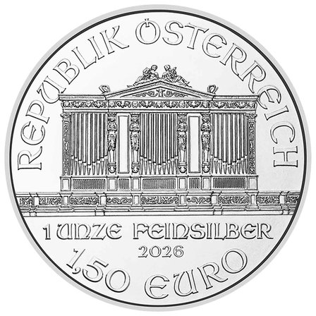 AgaKulche Viyana Filarmoni Orkestrası 2026 Gümüş Sikke Coin